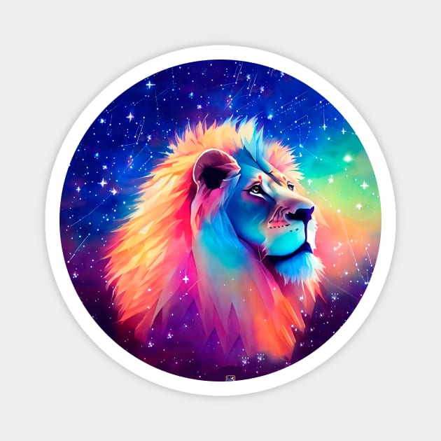 Zodiac Sign - Leo Magnet by marleks